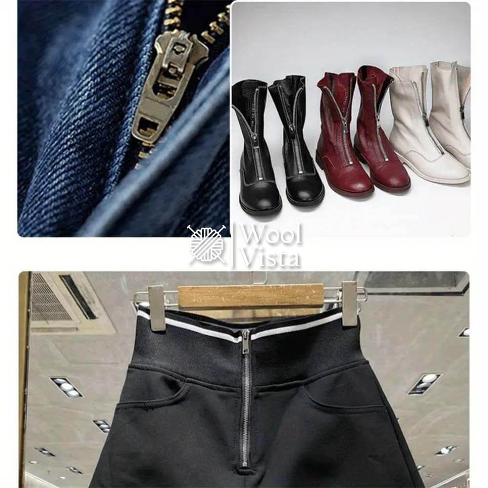 METAL SHORT ZIPPERS Y-TEETH