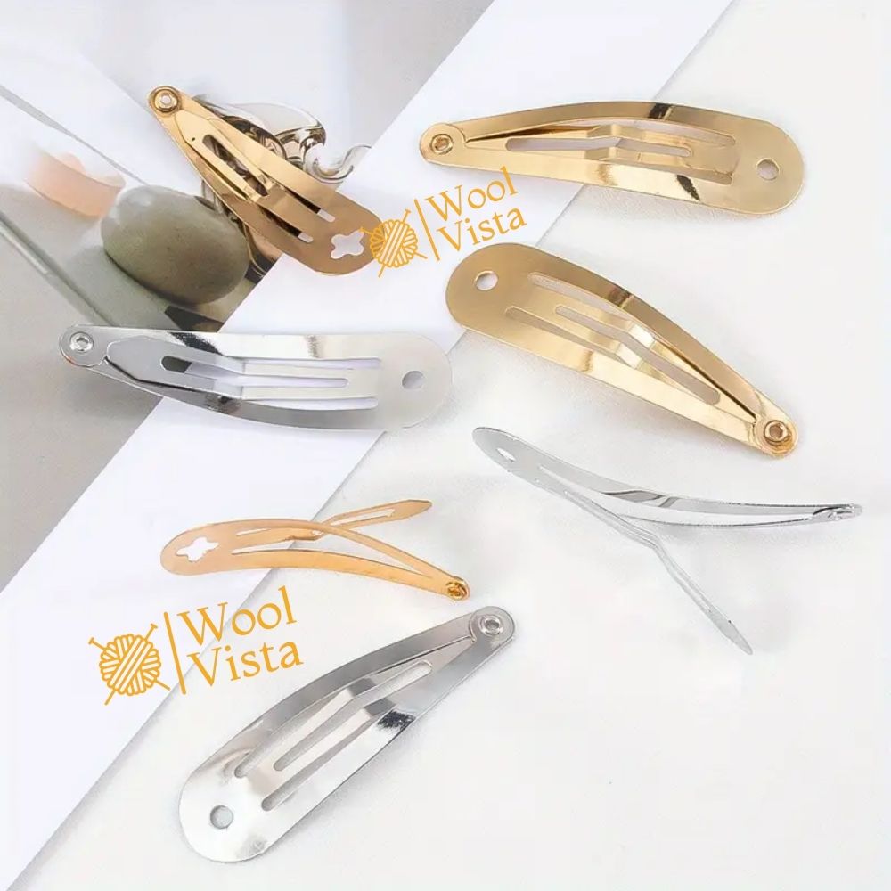 SILVER CLASSIC METAL BB HAIR CLIPS 10PCS – STYLISH BANGS CLIPS FOR WOMEN, DIY HAIR ACCESSORIES FOR DAILY WEAR & CRAFTING