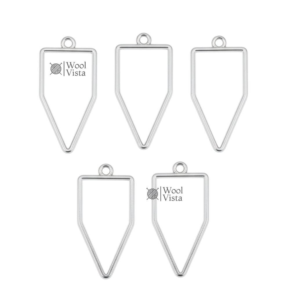 OPEN BEZELS HOLLOW FRAME PENDANTS – JEWELRY CASTING MOLDS FOR RESIN, NECKLACES & EARRING MAKING SUPPLIES