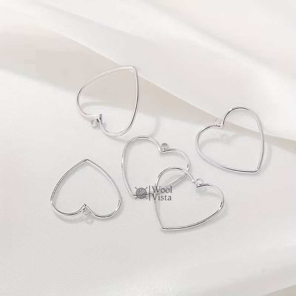 OPEN BEZELS HOLLOW FRAME PENDANTS – JEWELRY CASTING MOLDS FOR RESIN, NECKLACES & EARRING MAKING SUPPLIES