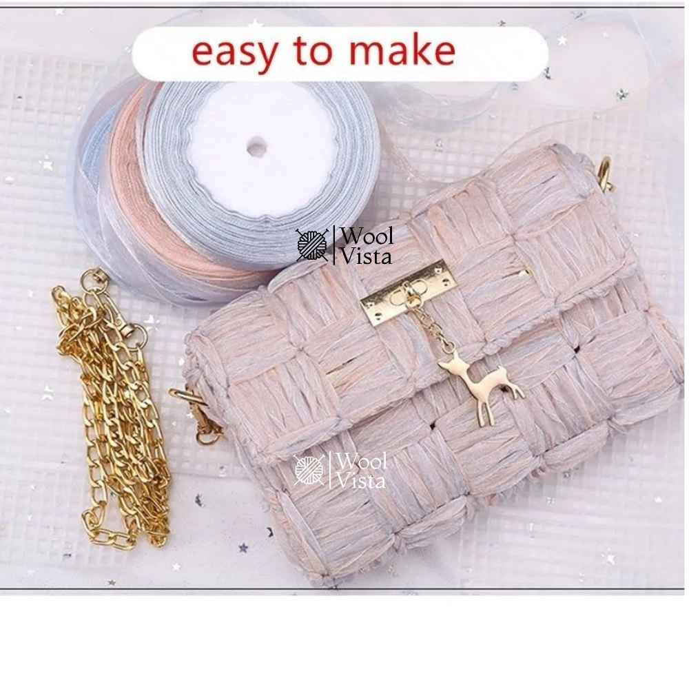ORGANZA RIBBONS – DECORATIVE RIBBON FOR GIFT WRAPPING, CRAFTS & PARTY DECOR