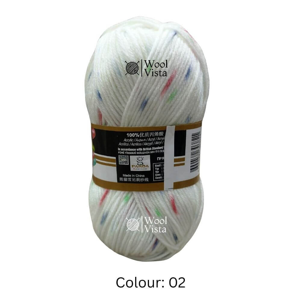 PANDA BABE COLOR - YARN BALL (PACK OF 5)