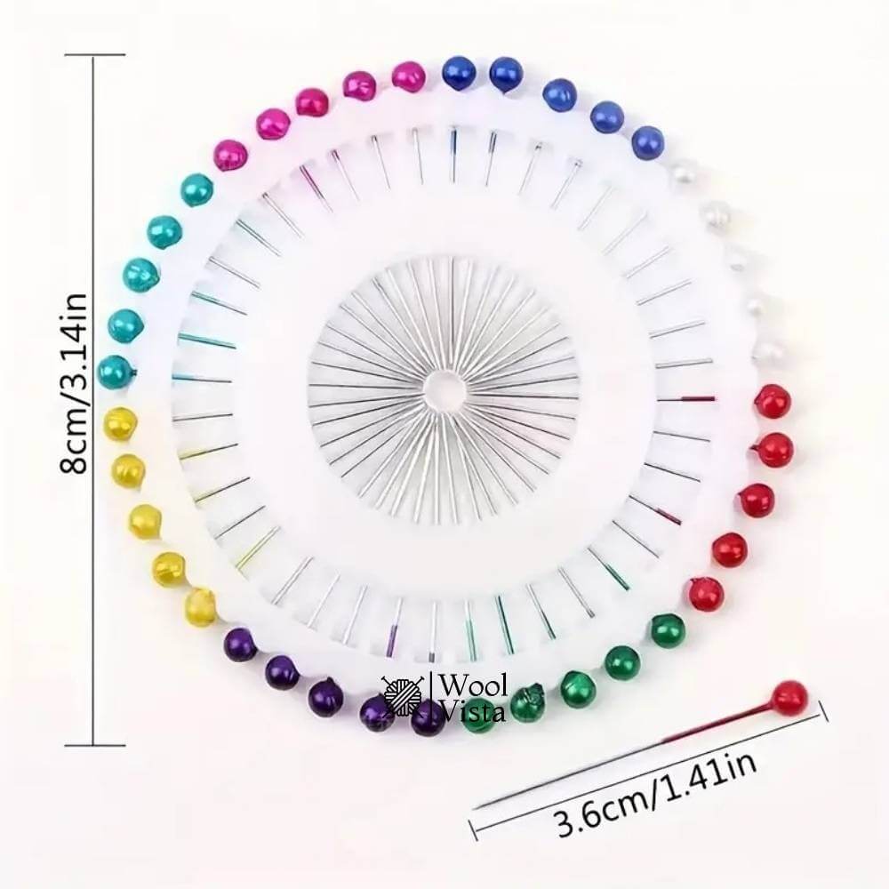 PEARL HAIR PINS – FOR CRAFTS, JEWELRY & CLOTHING DECORATION