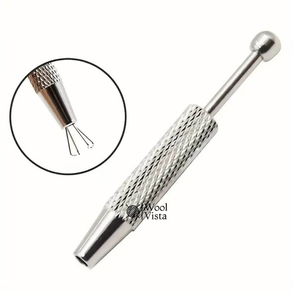 PRECISION 4-PRONG JEWELRY TWEEZERS – GEM & BEAD HOLDER TOOL FOR JEWELRY MAKING & CRAFTS