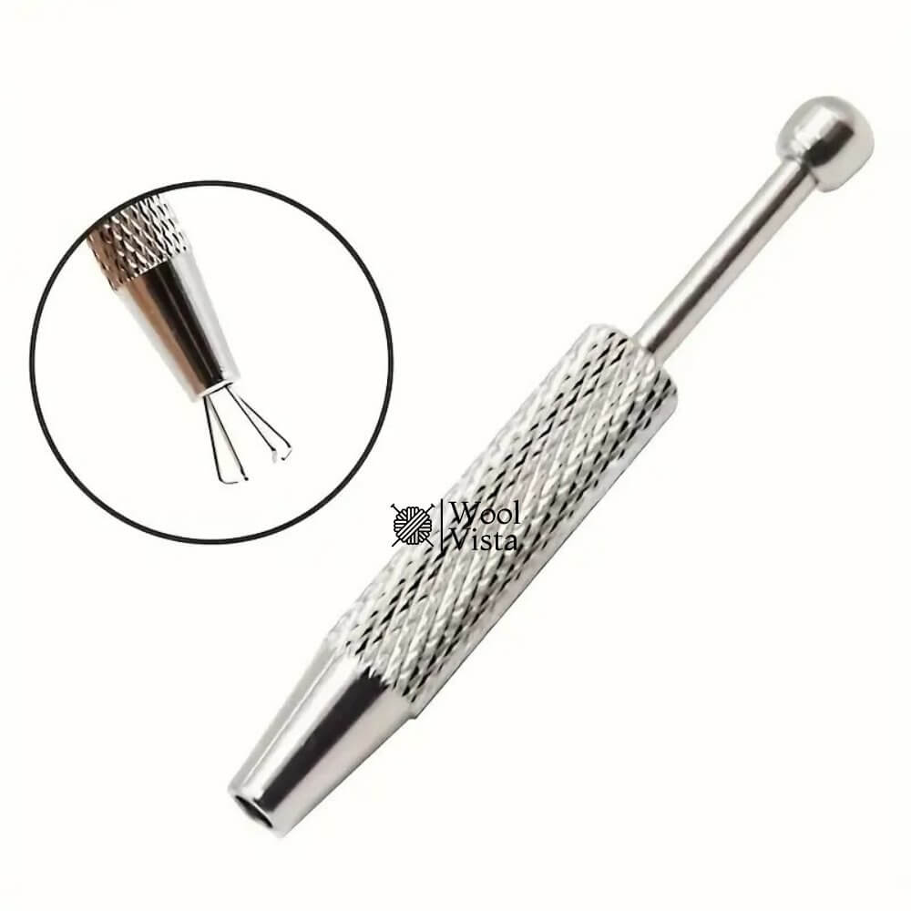 PRECISION 4-PRONG JEWELRY TWEEZERS – GEM & BEAD HOLDER TOOL FOR JEWELRY MAKING & CRAFTS