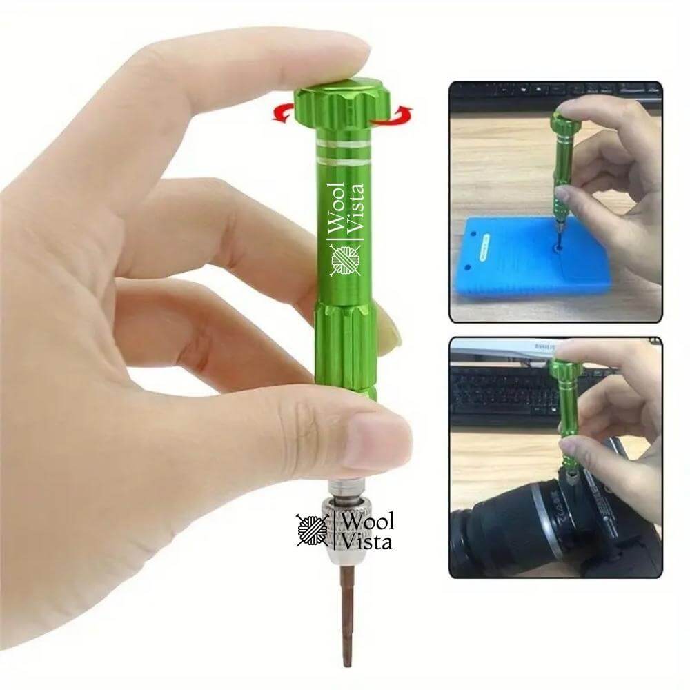 PRECISION SCREWDRIVER 5-IN-1 SET – MULTI-FUNCTIONAL REPAIR TOOL KIT