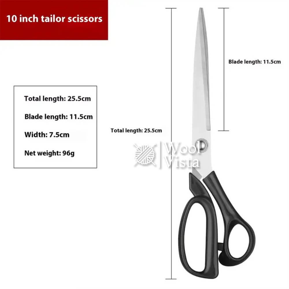 PROFESSIONAL TAILOR STAINLESS STEEL SCISSORS