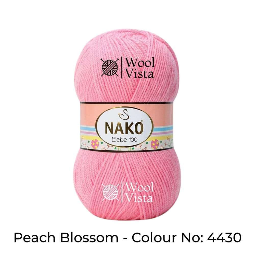NAKO BEBE 100 - THIN YARN BALL