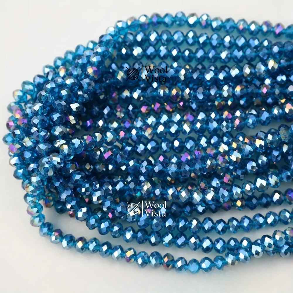 BURST COLOR GLASS FLAT BEADS 8MM – DIY JEWELRY & CRAFT SUPPLIES