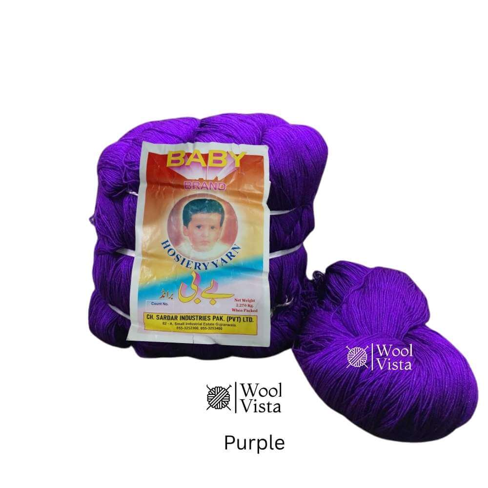 FINEST SOFT CROCHET YARN 3 PLY HANK - FOR KNITTING & CRAFTING