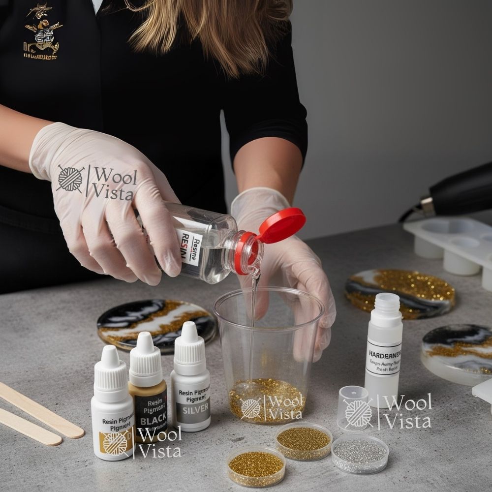 RESIN ART IMPORTED EPOXY CRYSTAL CLEAR LIQUID KIT (180G) – 2:1 RATIO FOR ART, CRAFT & COATING