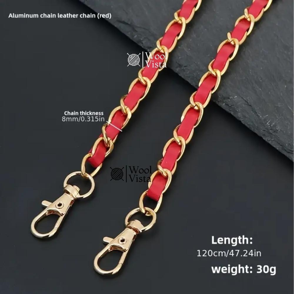METAL CHAIN STRAP FOR HANDBAGS – DURABLE & STYLISH PURSE ACCESSORY