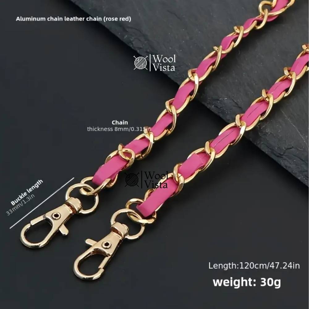 METAL CHAIN STRAP FOR HANDBAGS – DURABLE & STYLISH PURSE ACCESSORY