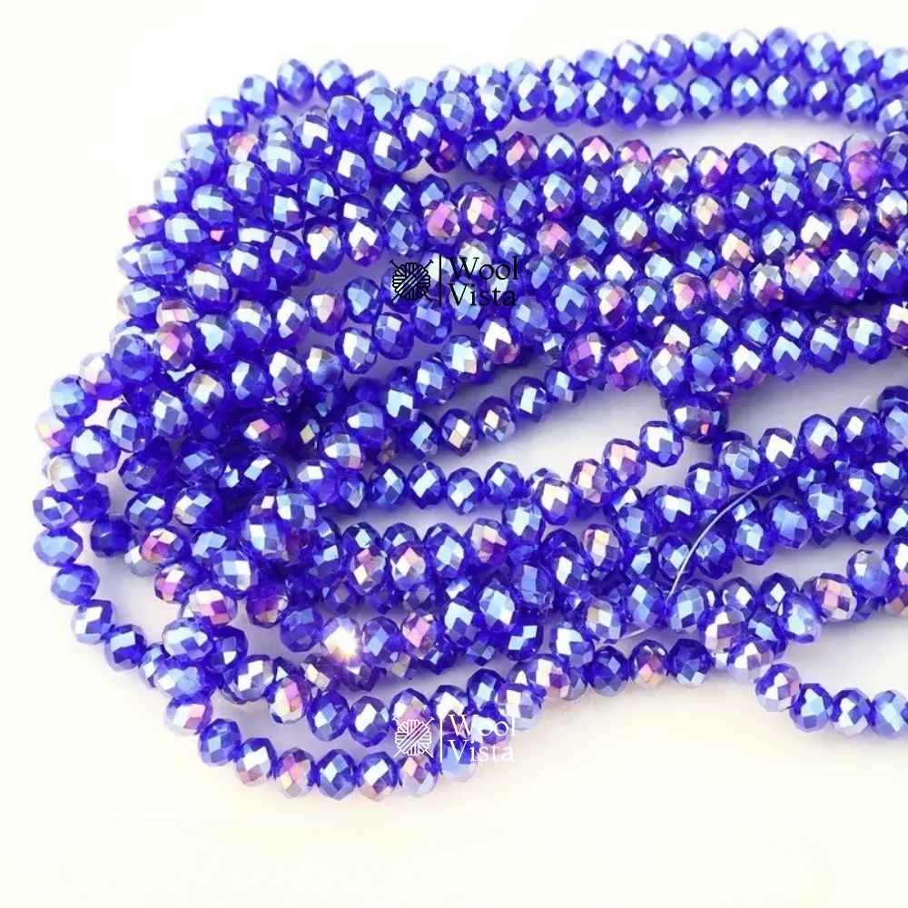BURST COLOR GLASS FLAT BEADS 8MM – DIY JEWELRY & CRAFT SUPPLIES