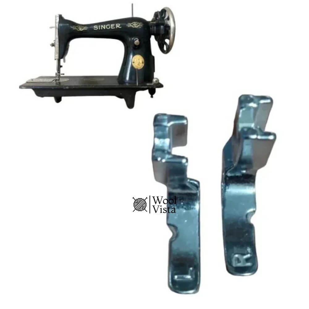 SEWING MACHINE PRESSER FOOT SET – FOR HEMMING, PIPING & GENERAL SEWING (5 PIECES)