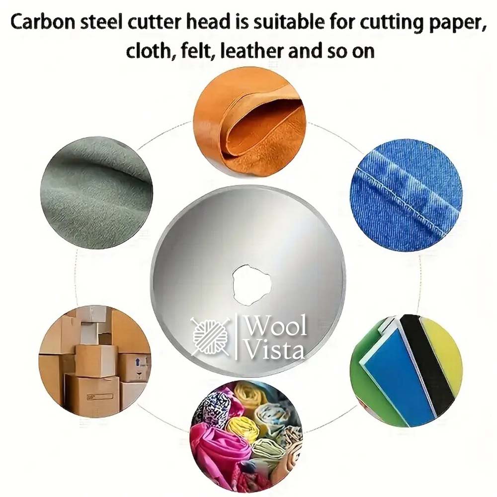SHARP ROLLING FABRIC CUTTER TOOL