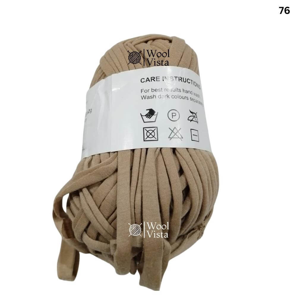 SOFT T-SHIRT YARN - PLAIN COLORS