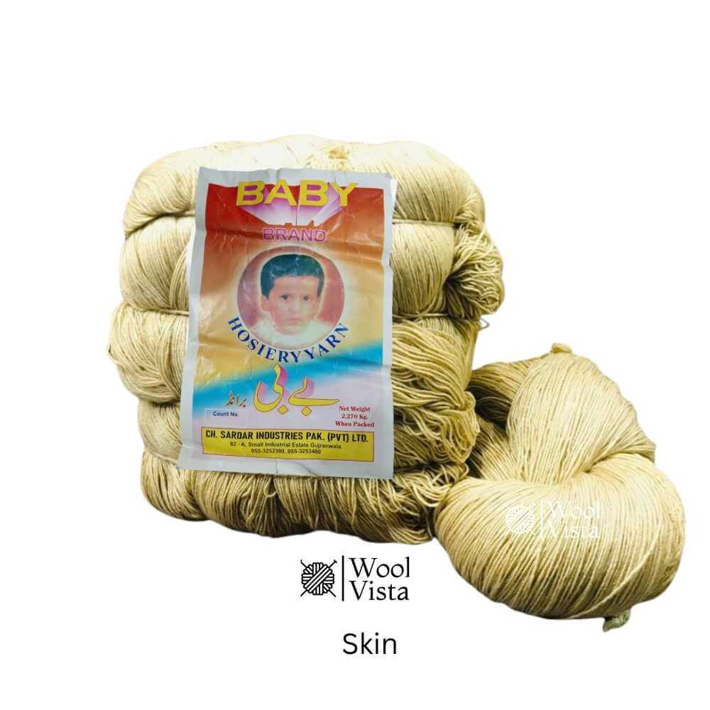 FINEST SOFT CROCHET YARN 3 PLY HANK - FOR KNITTING & CRAFTING