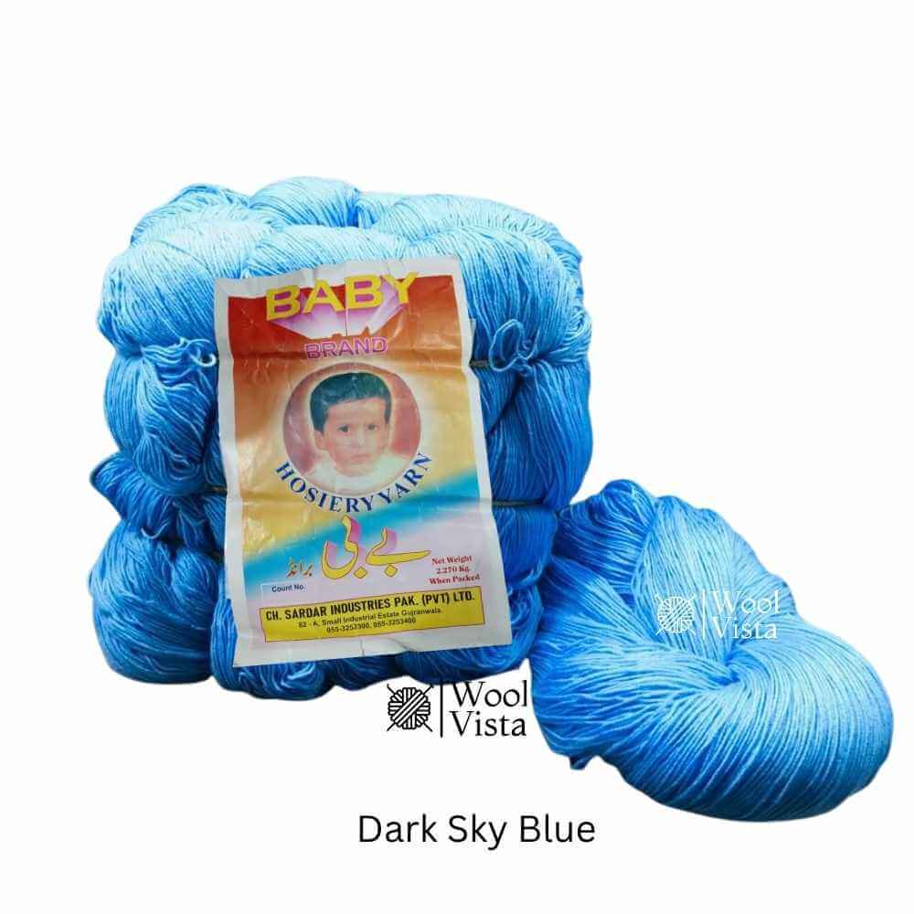 FINEST SOFT CROCHET YARN 3 PLY HANK - FOR KNITTING & CRAFTING