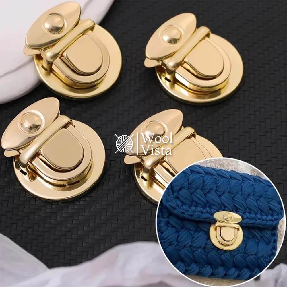 PUSH CLASP LOCK FOR BAGS (1 PIECE)