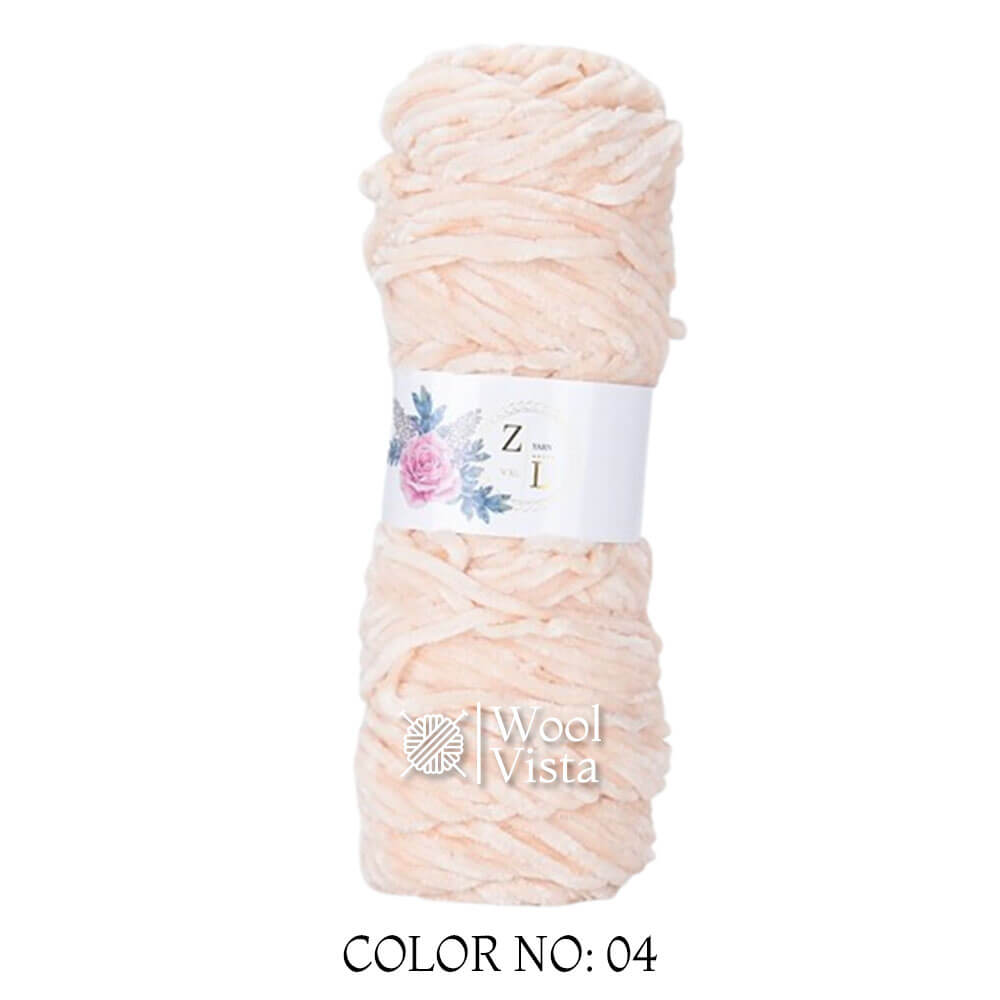 VELVET CHENILLE YARN - VELVET YARN BALL (PACK OF 5)