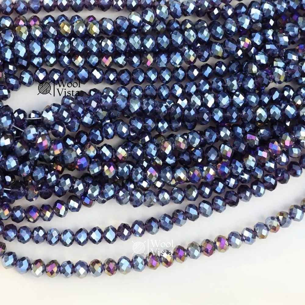 BURST COLOR GLASS FLAT BEADS 8MM – DIY JEWELRY & CRAFT SUPPLIES