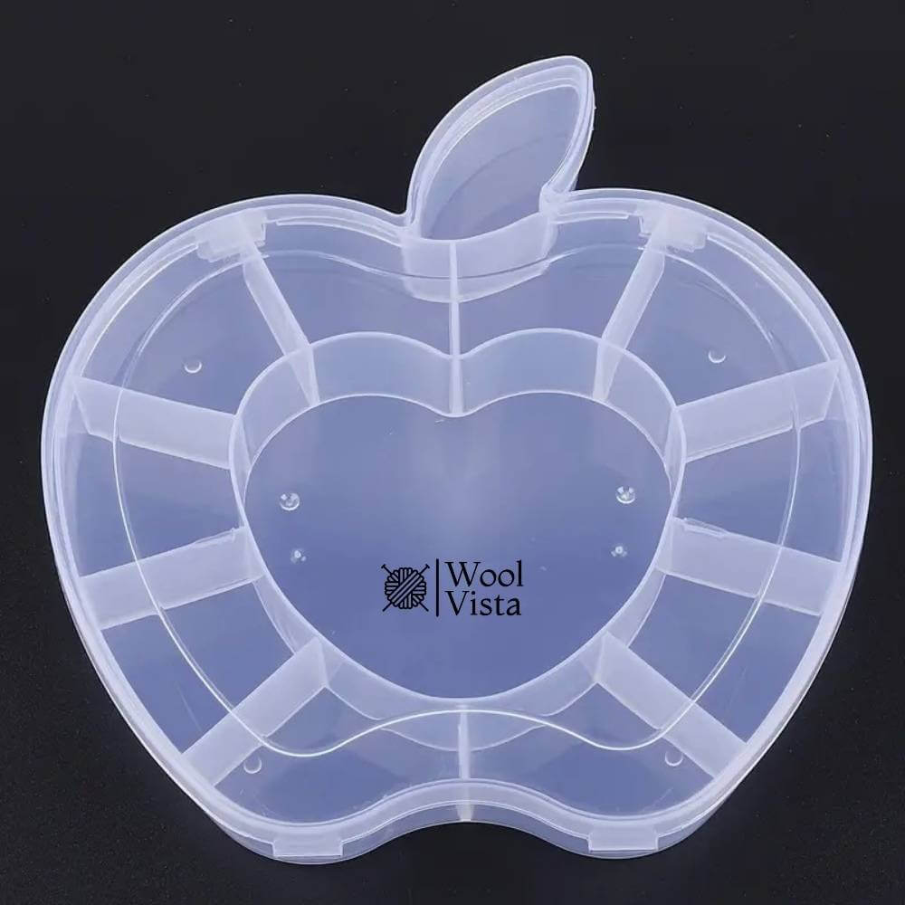 CLEAR PLASTIC STORAGE BOXES – MULTI-COMPARTMENT ORGANIZER FOR JEWELRY, BEADS & DIY CRAFTS