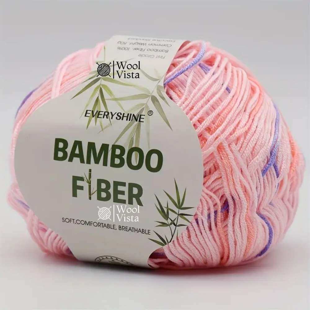 SOFT BAMBOO FIBER YARN – CROCHET & KNITTING YARN (PACK OF 6)