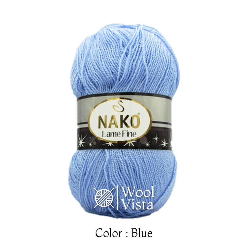 NAKO LAME FINE - GLITTER THIN YARN BALL