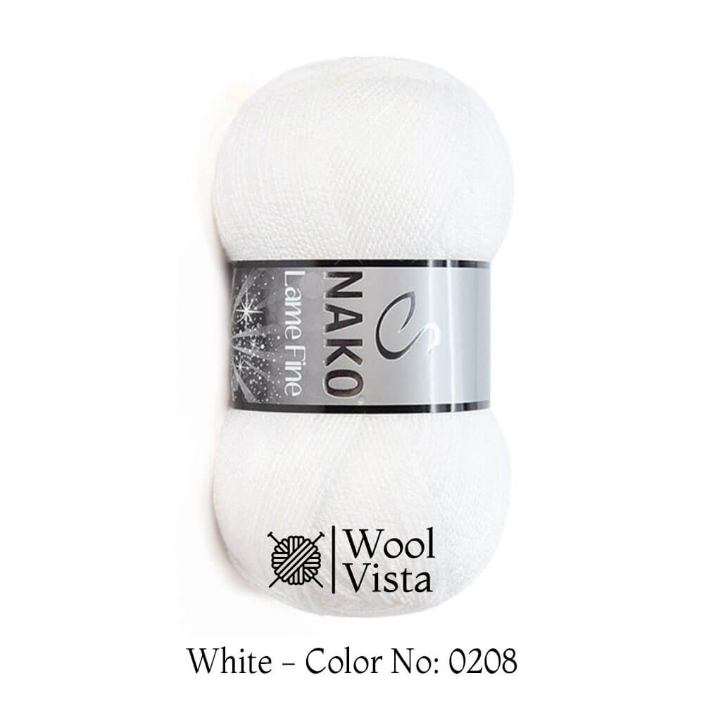 NAKO LAME FINE - GLITTER THIN YARN BALL