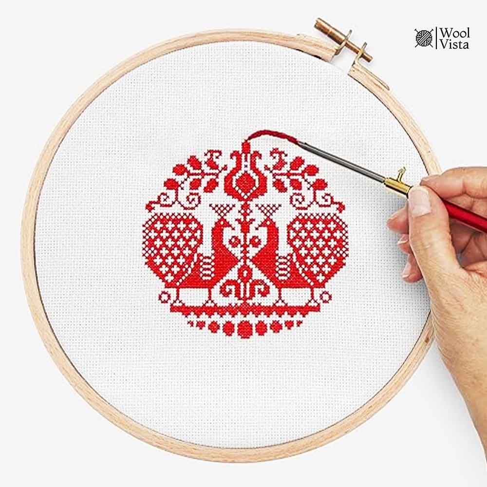 PUNCH NEEDLE SET WITH 3 NEEDLES AND NEEDLE THREADER