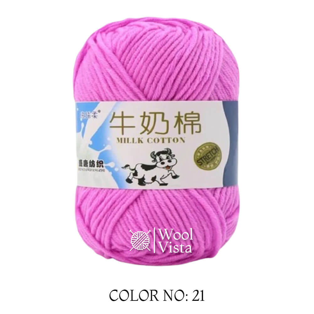 MILK COTTON YARN