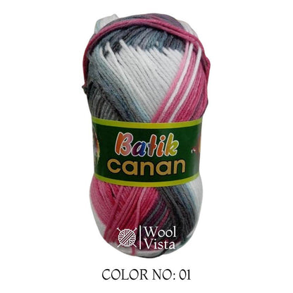 BATIK CANAN - MULTICOLOR YARN BALL