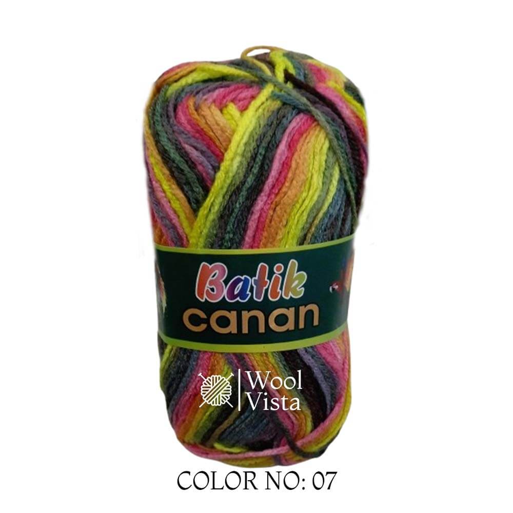 BATIK CANAN - MULTICOLOR YARN BALL