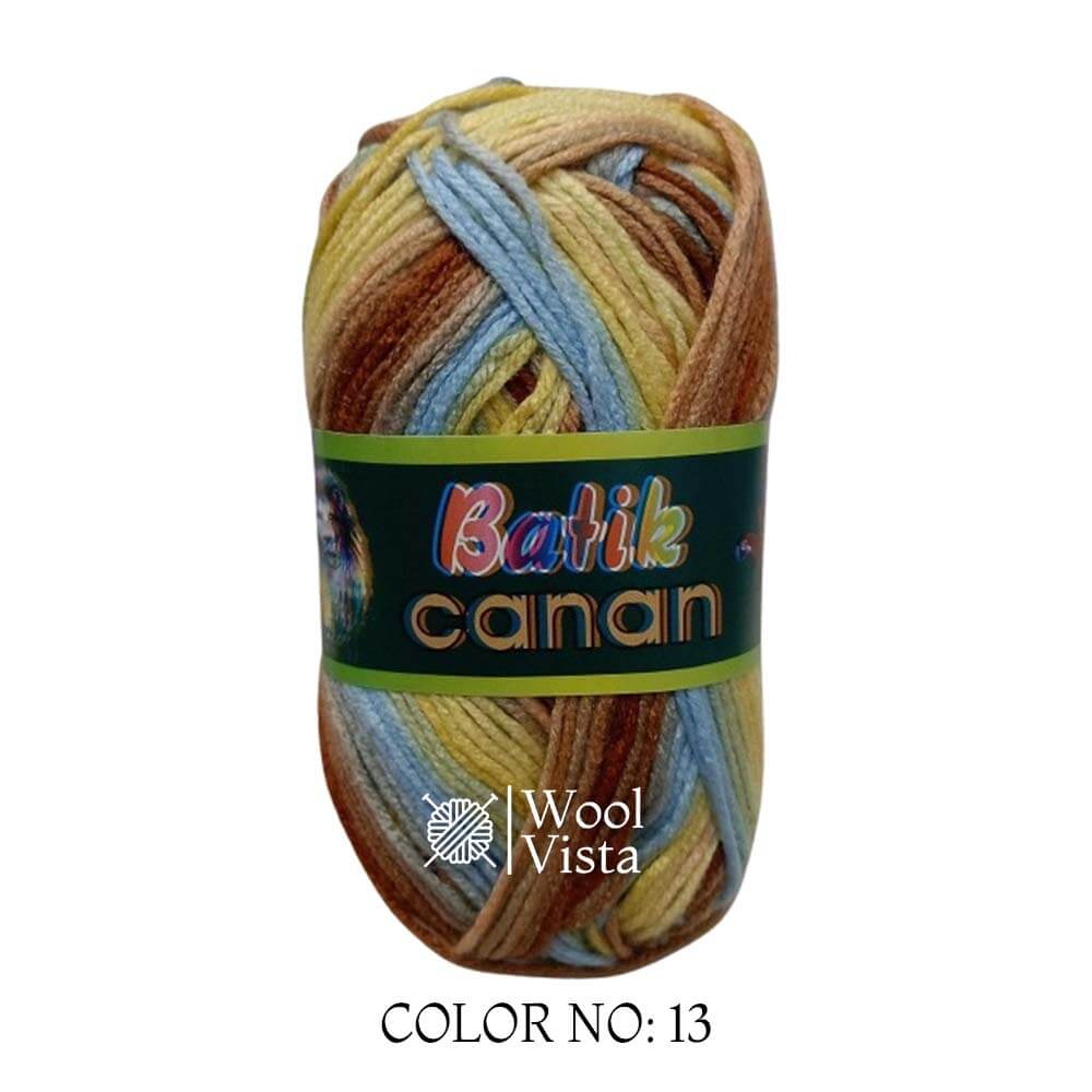 BATIK CANAN - MULTICOLOR YARN BALL