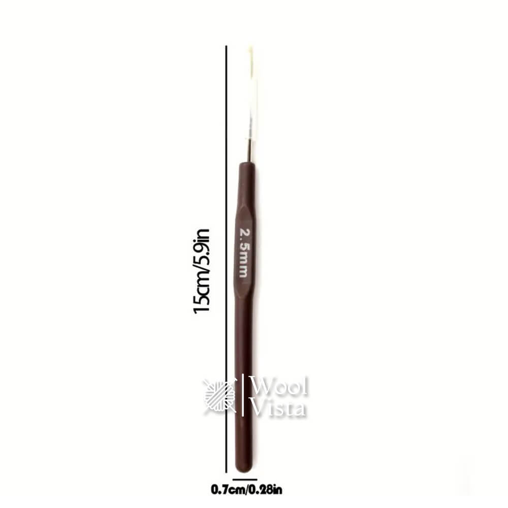 RUBBER CROCHET HOOK SET - (PACK OF 16)
