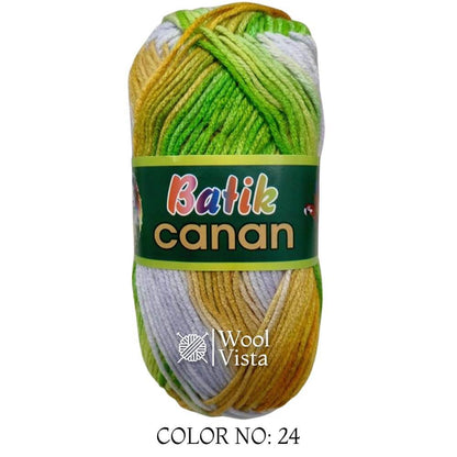 BATIK CANAN - MULTICOLOR YARN BALL