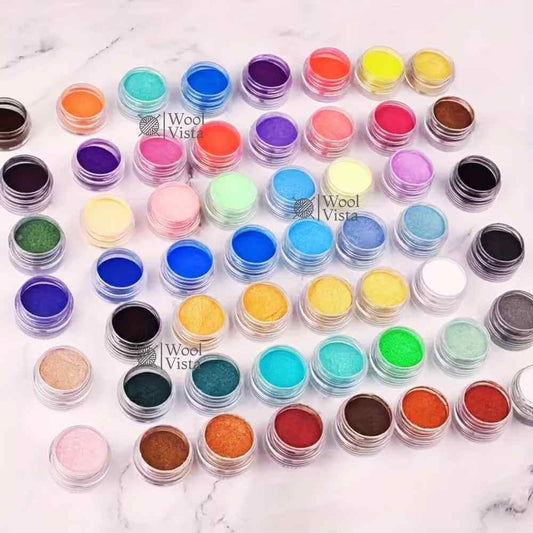 24PCS PEARLESCENT MICA POWDER SET – VIBRANT MINERAL PIGMENTS FOR EPOXY RESIN, CANDLES & JEWELRY MAKING