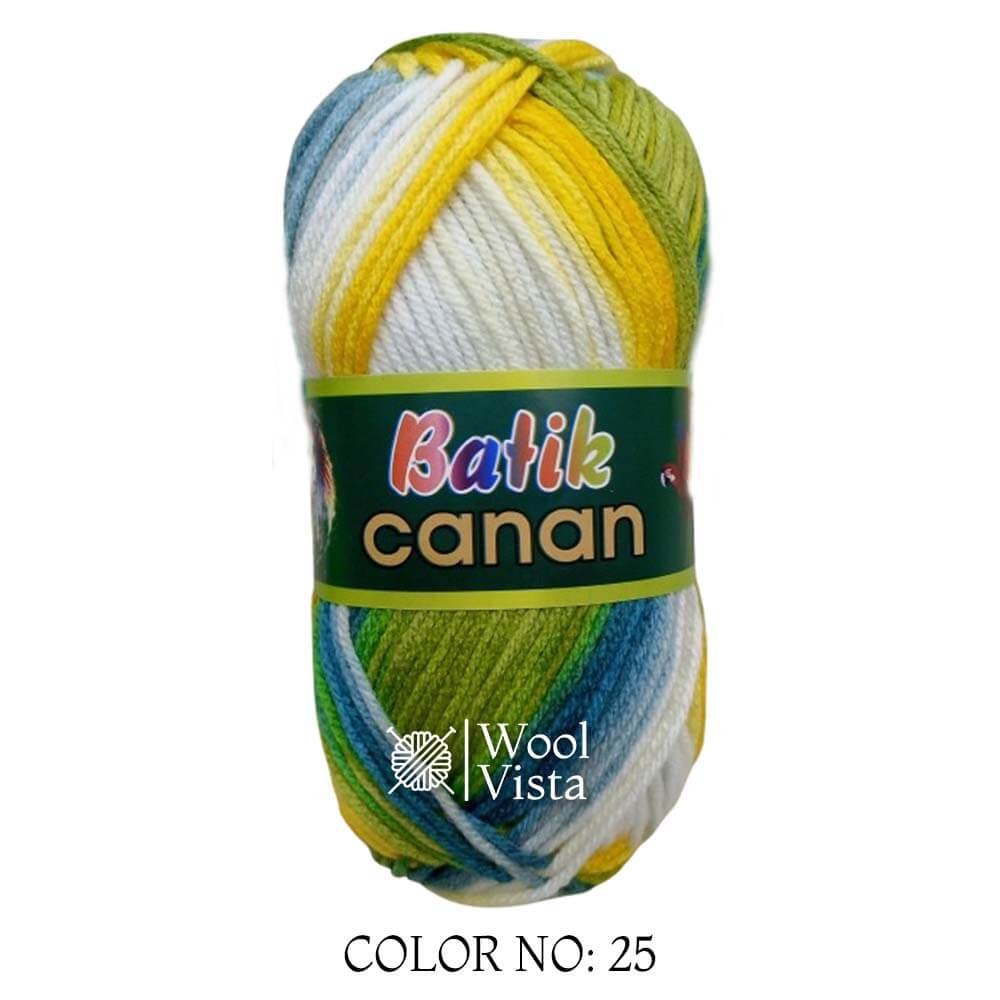 BATIK CANAN - MULTICOLOR YARN BALL