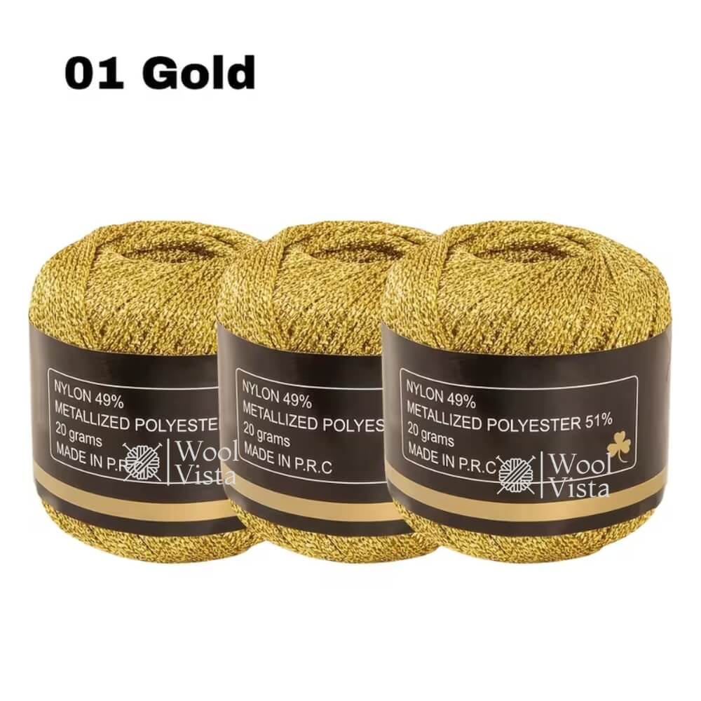 HAND-WOVEN CROCHET THREAD 1MM – 120M/394FT SHIMMERING NYLON BLEND YARN FOR DIY CRAFTS, HANDMADE BAGS, HATS, JEWELRY & HOLIDAY DECOR