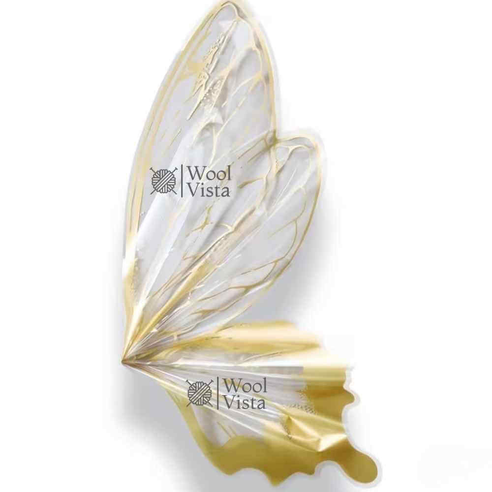 2PCS CRYSTAL BUTTERFLY WRAPPING PAPER – COLORFUL BUTTERFLY BOUQUET PACKAGING SHEETS FOR FLOWER WRAPPING, GIFT PACKAGING & CREATIVE FLORAL PRESENTATION