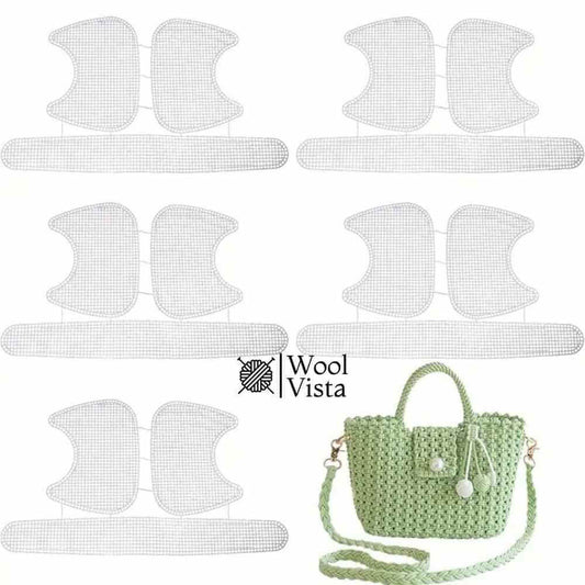 PLASTIC CANVAS MESH SHEETS FOR BAGS AND DIY ACCESSORIES