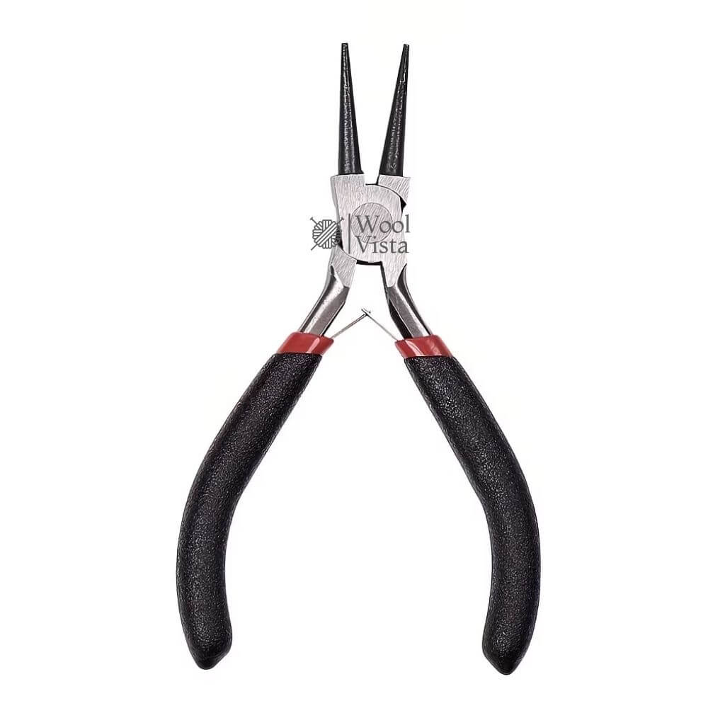 3PCS PROFESSIONAL JEWELRY PLIERS SET – HEAVY-DUTY IRON TOOL KIT WITH NEEDLE NOSE, ROUND NOSE & DIAGONAL CUT PLIERS FOR DIY JEWELRY MAKING, BEADING & WIRE CRAFTING