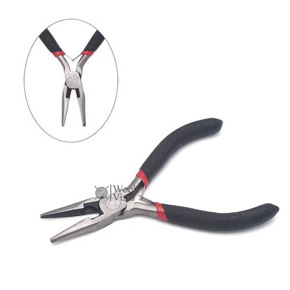 3PCS PROFESSIONAL JEWELRY PLIERS SET – HEAVY-DUTY IRON TOOL KIT WITH NEEDLE NOSE, ROUND NOSE & DIAGONAL CUT PLIERS FOR DIY JEWELRY MAKING, BEADING & WIRE CRAFTING