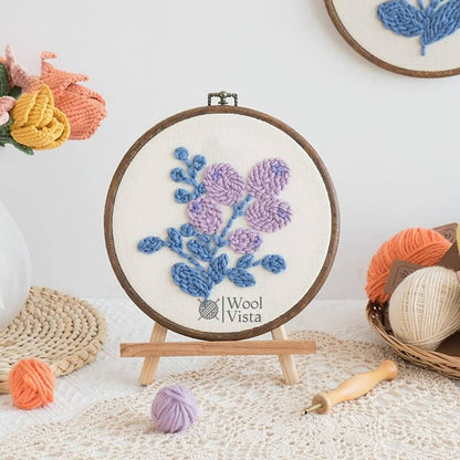 EMBROIDERY HOOPS SET 4–8 INCH – CIRCLE CROSS STITCH HOOPS, MINI & LARGE EMBROIDERY FRAMES FOR DIY SEWING, NEEDLEWORK & CRAFTS