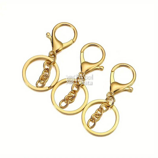 PREMIUM ZINC ALLOY KEYCHAINS WITH LOBSTER CLASP - (5 PIECES)