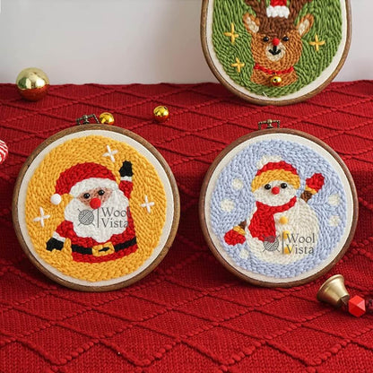 EMBROIDERY HOOPS SET 4–8 INCH – CIRCLE CROSS STITCH HOOPS, MINI & LARGE EMBROIDERY FRAMES FOR DIY SEWING, NEEDLEWORK & CRAFTS