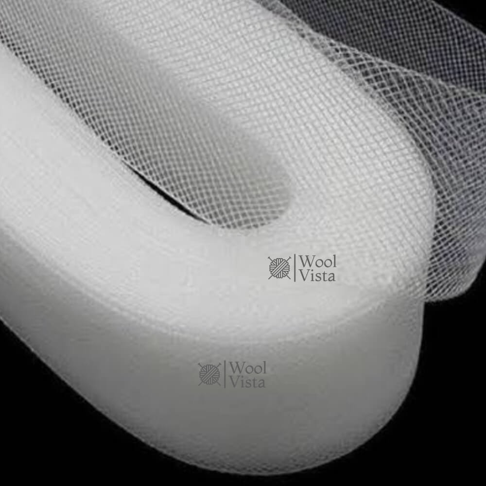 CAN CAN PATTI TRIM ROLL | 1″, 2″ & 3″ WIDE FABRIC LACE FOR DRESS MAKING, SHALWAR KAMEEZ, FROCKS, GOWNS, SAREES, CLOTHING EMBELLISHMENT, SEWING & DIY CRAFTS (25 METERS)