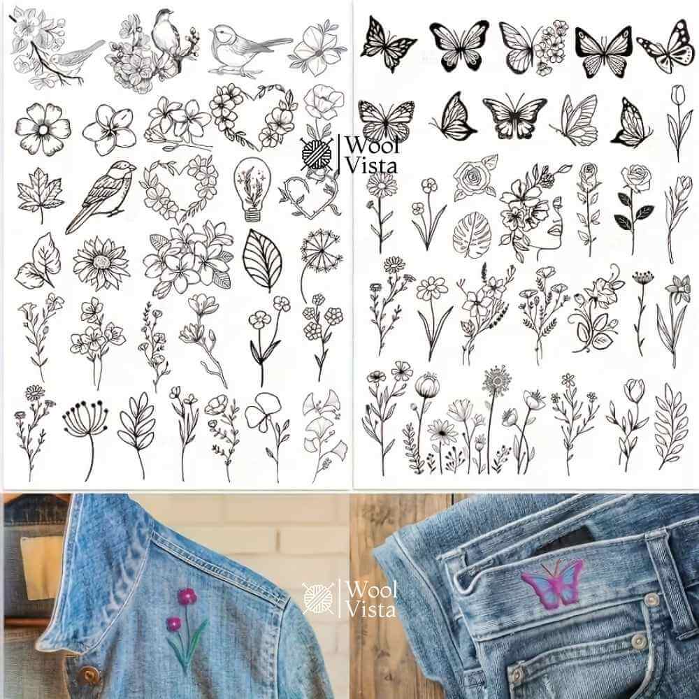 A4 STICKY WATER SOLUBLE EMBROIDERY STABILIZER PAPER – SELF-ADHESIVE WASH AWAY EMBROIDERY TRANSFER SHEETS