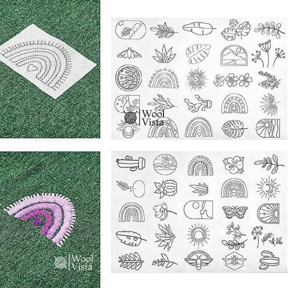 A4 STICKY WATER SOLUBLE EMBROIDERY STABILIZER PAPER – SELF-ADHESIVE WASH AWAY EMBROIDERY TRANSFER SHEETS